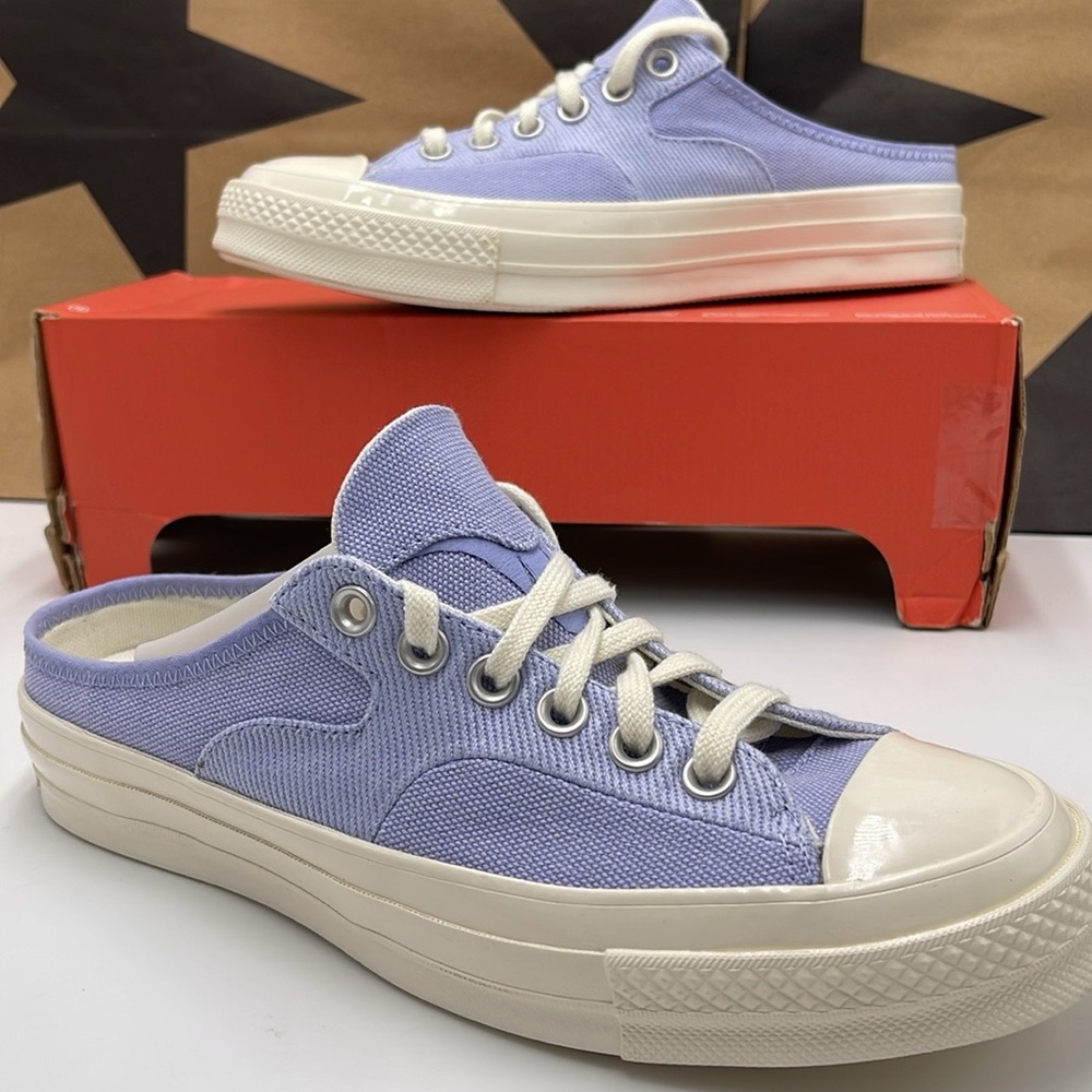 Converse WMNS Chuck 70 Mule 'Serene Sapphire' A00539C Lavender Sneakers - Picture 7 of 16